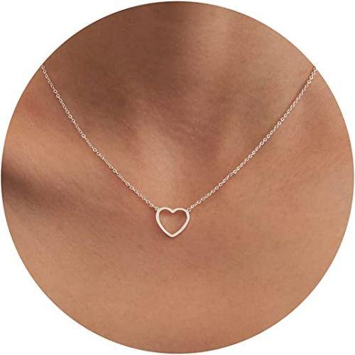 Cute Open Heart Necklace