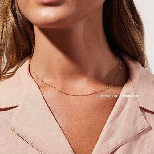 Multi Layer CZ with Bar Necklace