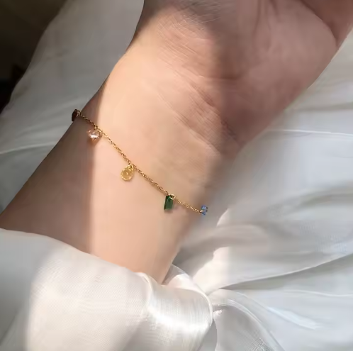 Ocean Aura Charm Bracelet