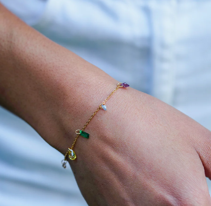 Ocean Aura Charm Bracelet
