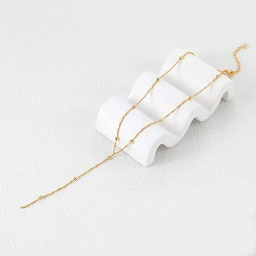 Beaded Y Necklace