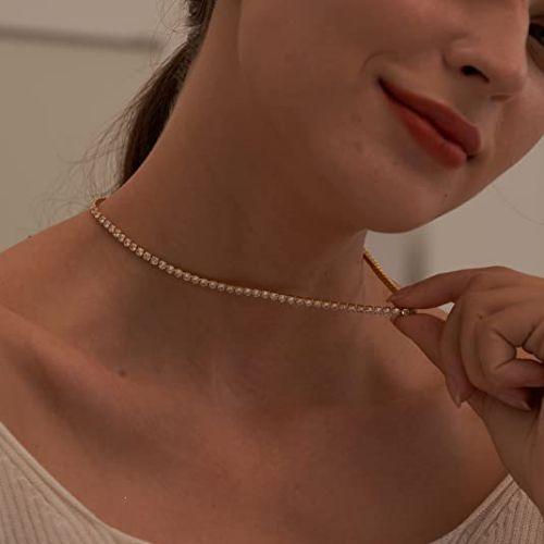 Classic Tennis Choker Necklace