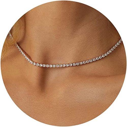 Classic Tennis Choker Necklace