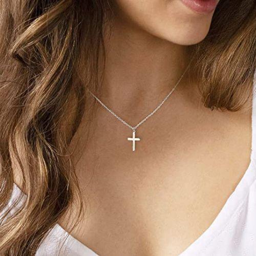 Cross Pendant Adjustable Necklace