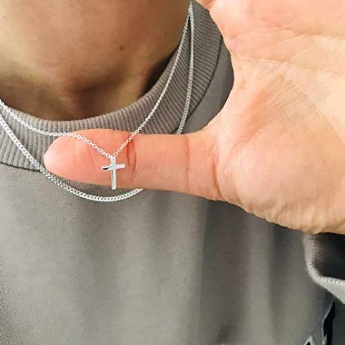 Cross Pendant Adjustable Necklace