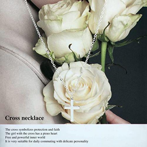 Cross Pendant Adjustable Necklace