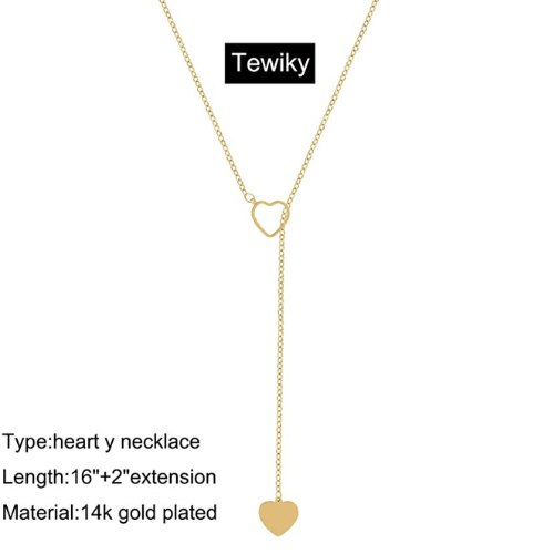 Heart to Heart Y Necklace