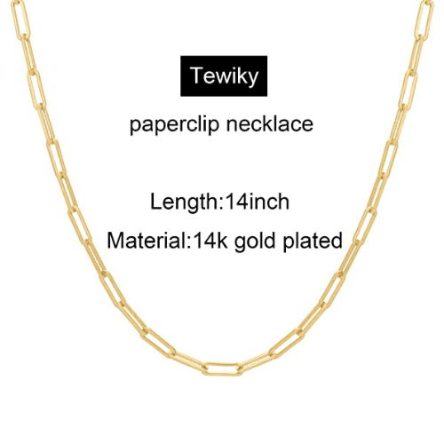 Paperclip Choker Necklace