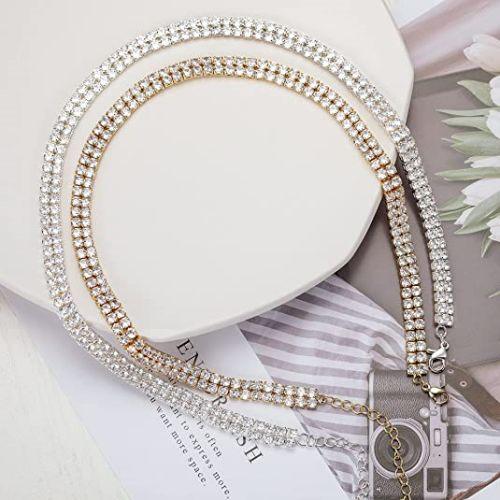 Sparking Rhinestone Double Layer Tennis Necklaces