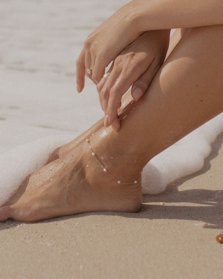 Cali Pearl Anklet
