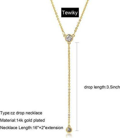 Fashion Long Y Necklace