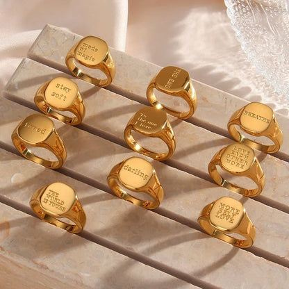 Inspiration Signet Rings