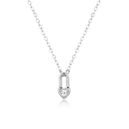 Ellie® Paris Hearts Padlock Necklace