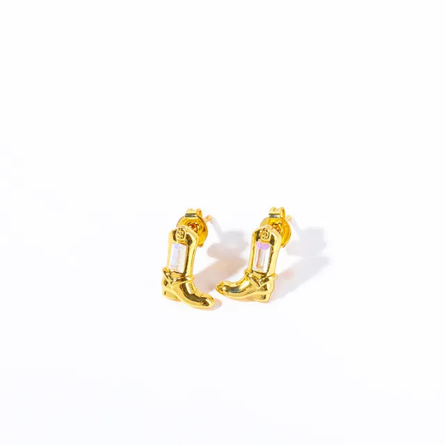 Jessie Opal Hoop Set