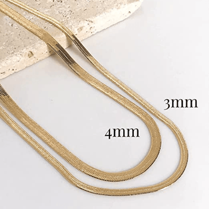 3mm Snake Chain Necklace