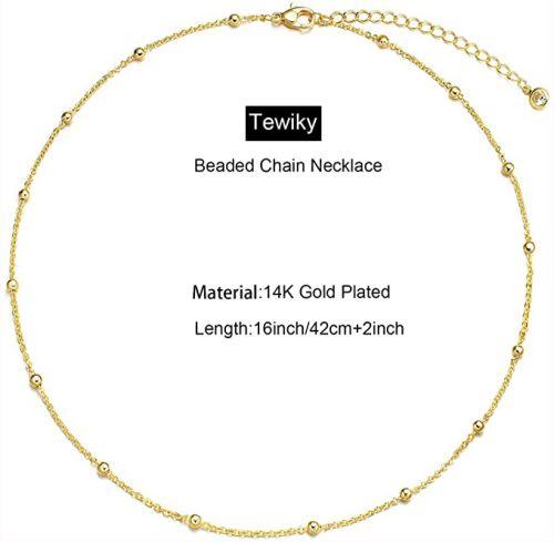 Beaded Chain Necklace