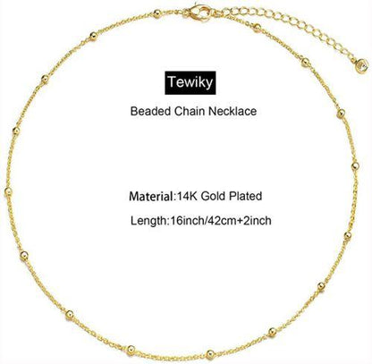 Beaded Chain Necklace