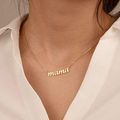 Classic MAMA Letter Necklace