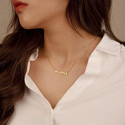Classic MAMA Letter Necklace