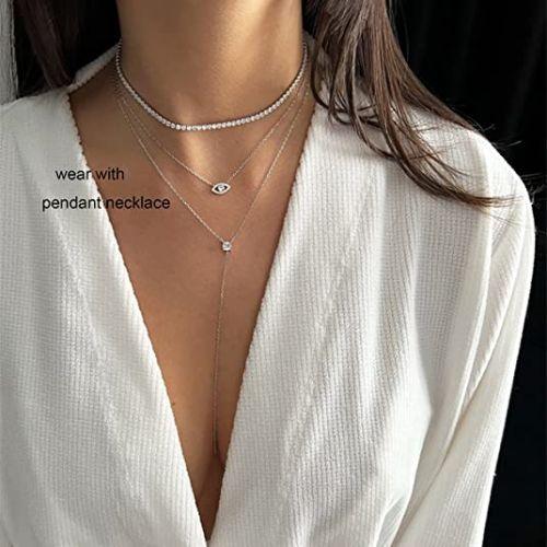 Classic Tennis Choker Necklace