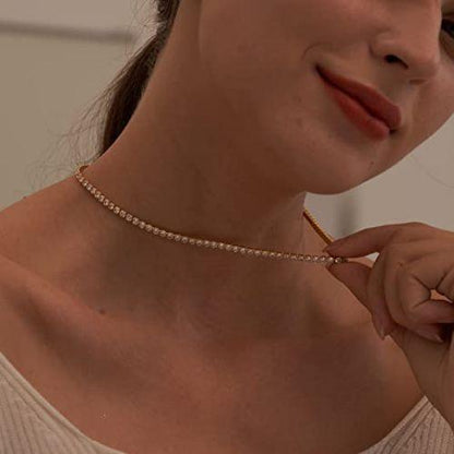 Classic Tennis Choker Necklace