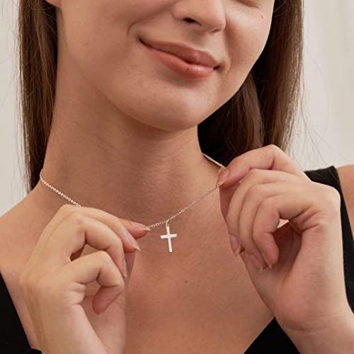 Cross Pendant Adjustable Necklace