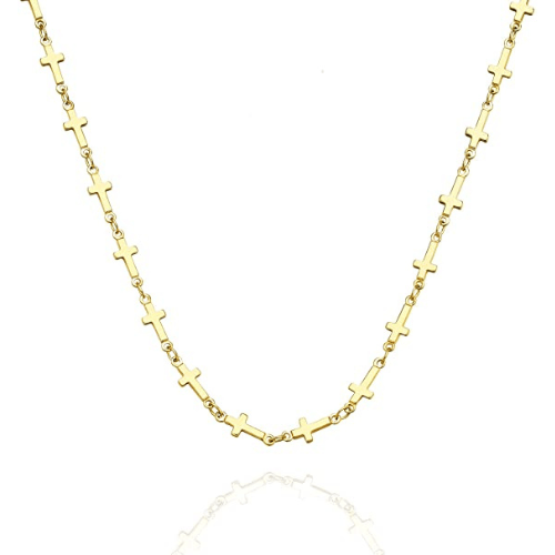 Fashion Cross Choker Necklace