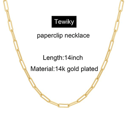 Paperclip Choker Necklace