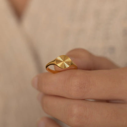 Ellie® Sunburst Rising Ring